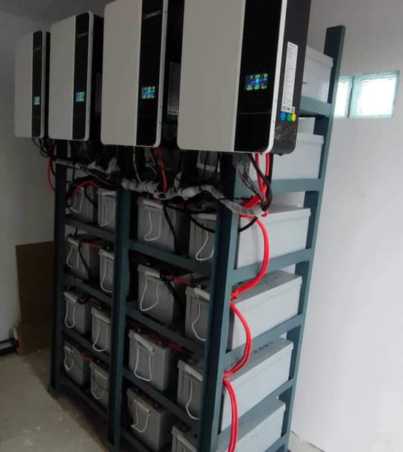 Full Installation of 15kVA Solar Power System